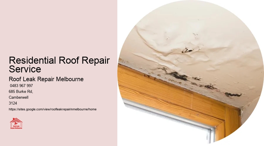 Roof Leaks Repairs Melbourne